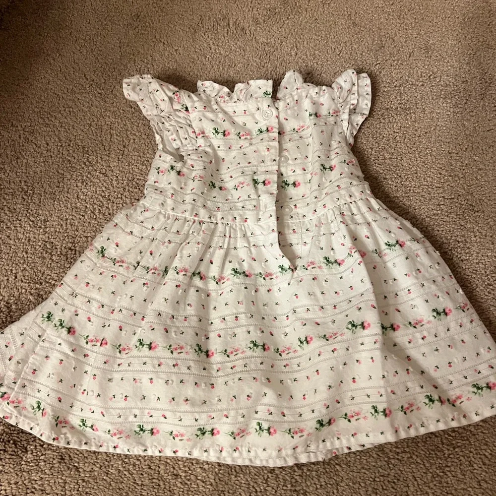 Janie and Jack baby girl floral dress - Picture 4 of 4